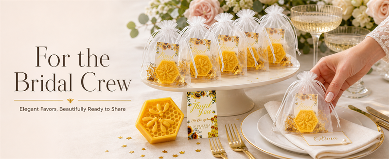 Bee Bridal Party Soap Favors