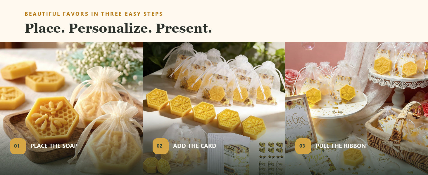 Bee Soap Favors