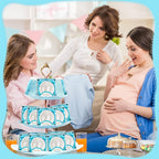 AIXIANG Blue Gift-Boxed Baby Footprint Soap Favors – 24 Pack – packaging and celebration ideas 5