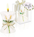 AIXIANG Calla Lily Candle Wedding Favors – 24 Pack — product photo