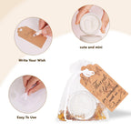 AIXIANG White Baby Footprint Soap Favor Kit – 50 Sets – packaging and celebration ideas 3