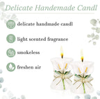 AIXIANG Calla Lily Candle Wedding Favors – 24 Pack — detail 6