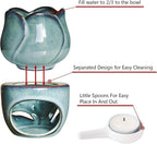AIXIANG Lotus Ceramic Oil Burner & Wax Warmer — detail 2
