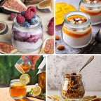 Classic glass jar serving and storage styling examples