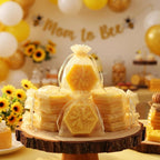 AIXIANG Three-Bee Honeycomb Soap Favors – 24 Pack