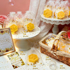AIXIANG Three-Bee Honeycomb Soap Favors – 50 Pack