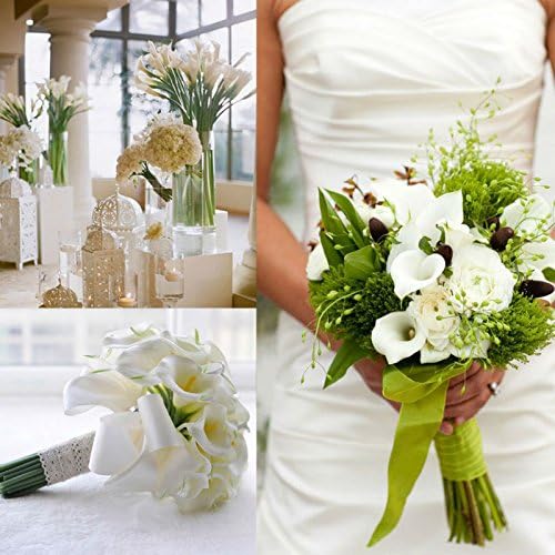AIXIANG Calla Lily Candle Wedding Favors – 24 Pack